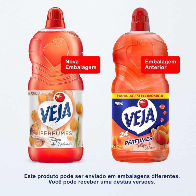 Limpador Perfumado Veja Tulipa da Holanda - 2L