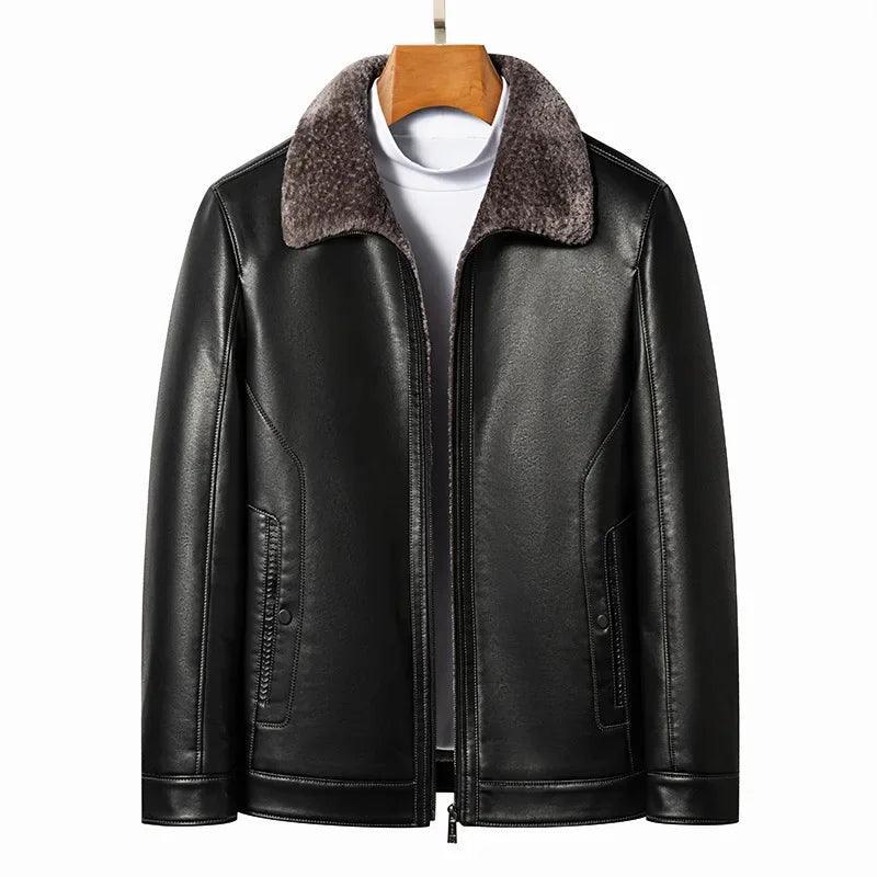 Jaqueta Brooklyn™ em Couro Luxuoso / A União de Sofisticação e Conforto para o Inverno!