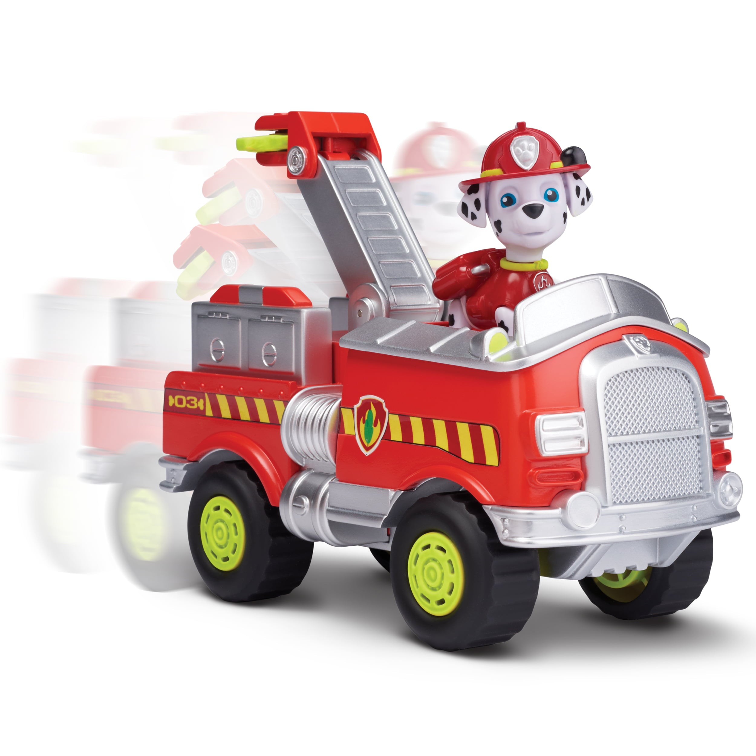 Paw Patrol - Marshall’s Forest Fire Truck Vehicle - Figure and Vehicle
