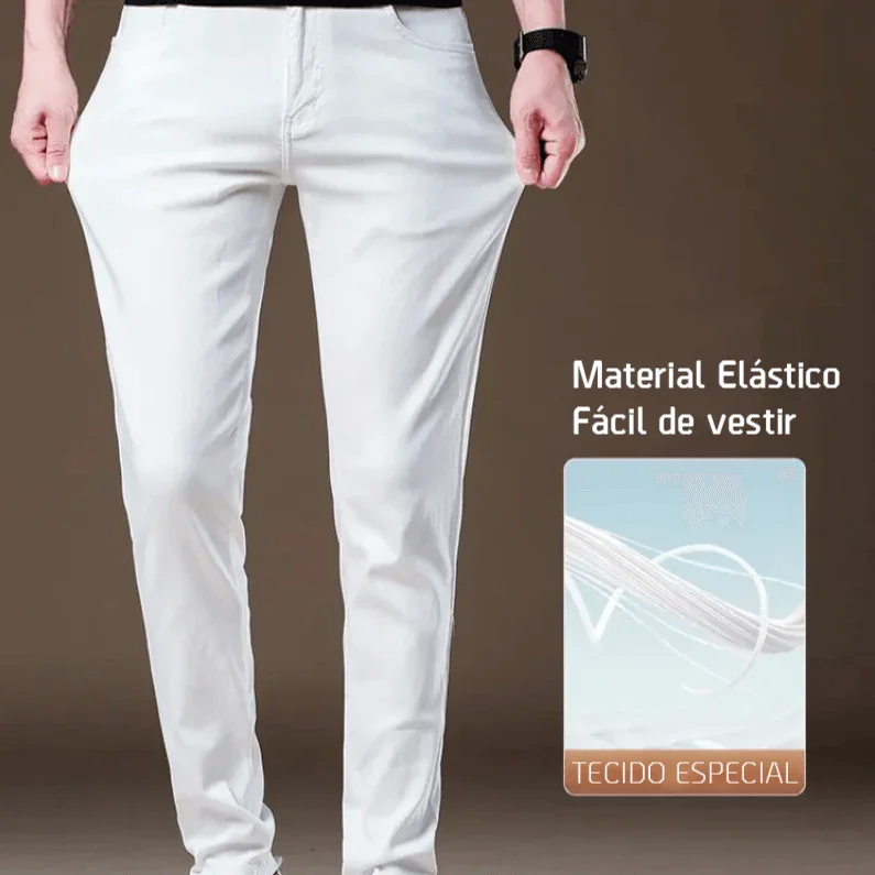 Calça Jeans Masculina Hércules™ Com Tecnologia Hidrofóbica/ A Escolha Definitiva em Resistência, Conforto e Estilo!