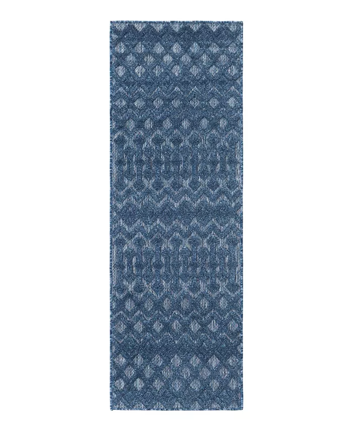 Bayshore Home High-Low Pile Latisse Textured Outdoor LTO02 2' x 3' Area Rug