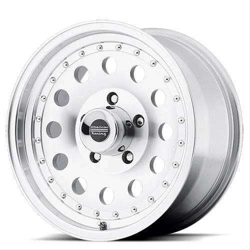 American Racing AR625861 American Racing AR62 Outlaw II Silver Wheels