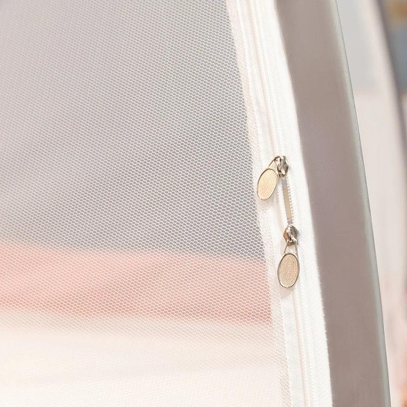 Mosquiteiro Santorini™ Luxo Suave / O Refúgio Premium e Respirável que Você Precisa!