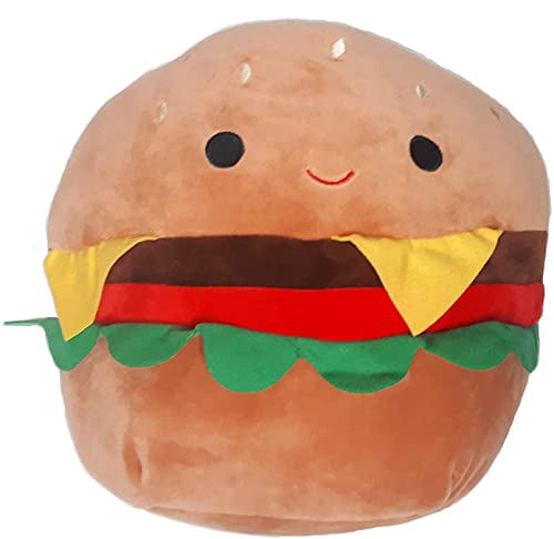 Squishmallows 8 Inch Carl the Burger Plush Food Series