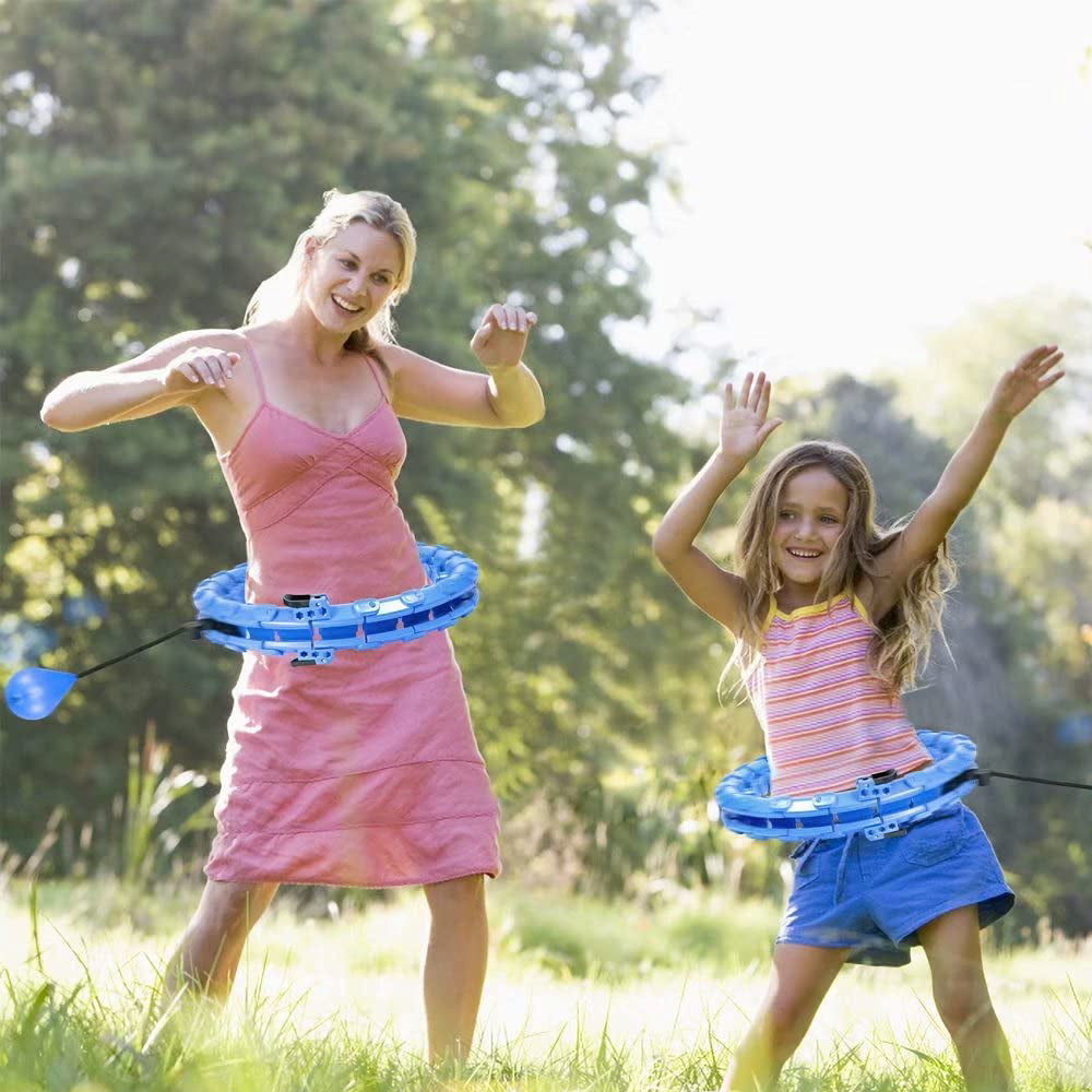 Wow Hoop 400044 Hula Hoop with Massage Fit and Spinning Weighted Ball