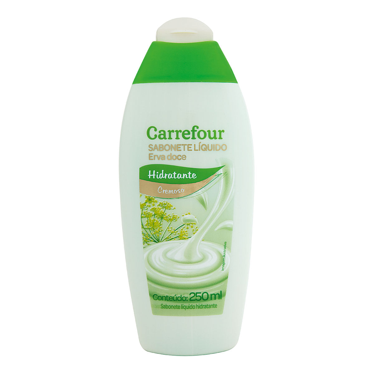 Sabonete Liquido Hidratante de Erva Doce 250ml