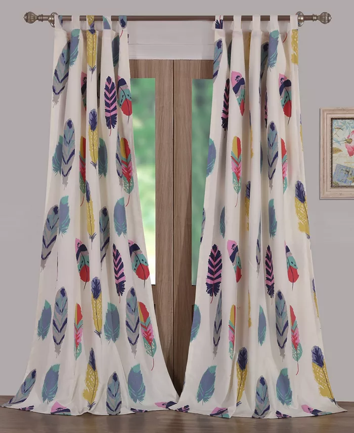 Greenland Home Fashions Dream Catcher Window Panel Pair