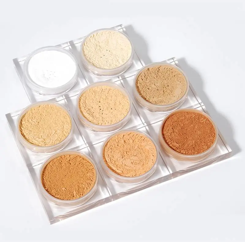 11 Shades Custom Label HD Transparent Loose Setting Powder