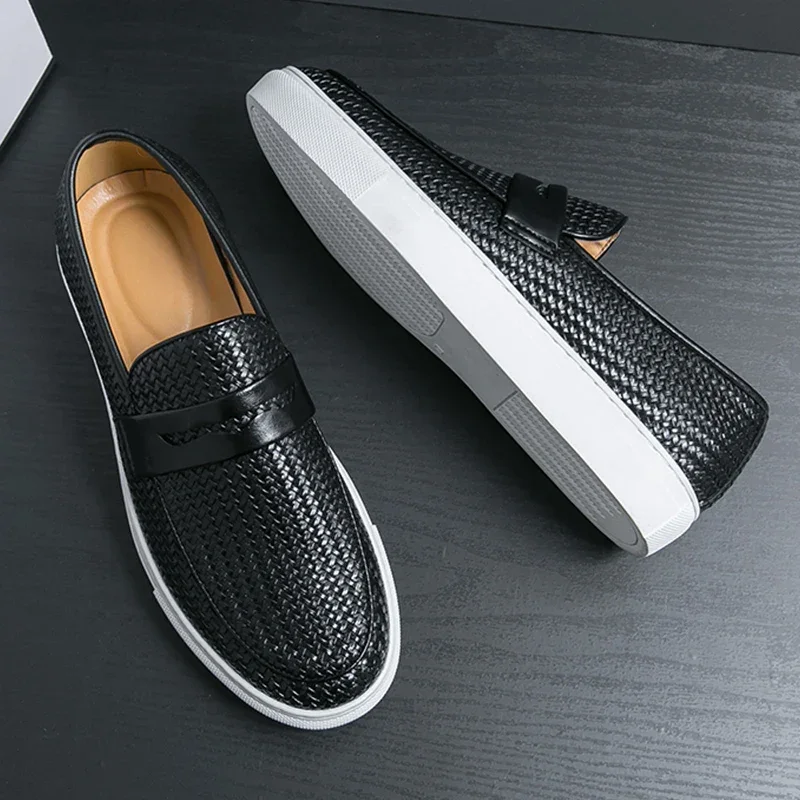 Mocassim Alessandro™ em Material Sintético Premium com Solado Leve / Conforto Inteligente para o Dia Inteiro