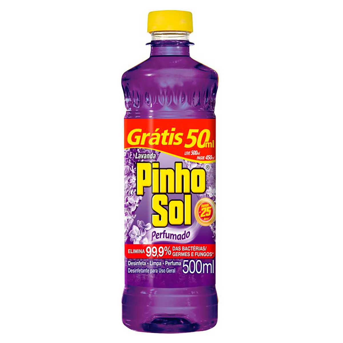 Desinfetante Pinho Sol Lavanda 500ml - Embalagem Promocional