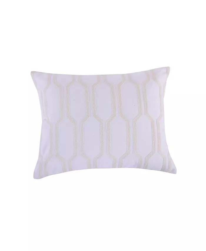 Levtex Spruce Spa Crewel Decorative Pillow， 14