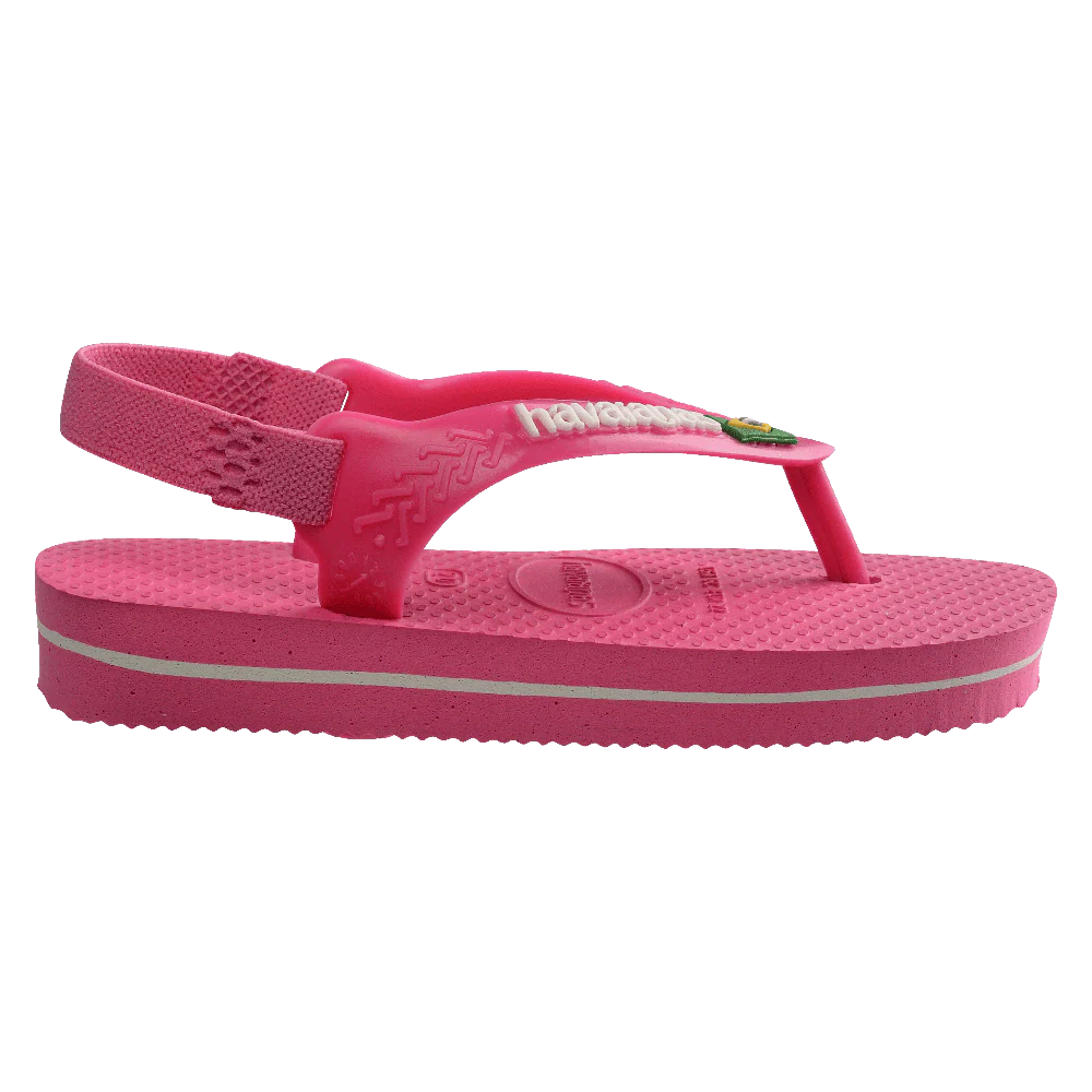 Chinelo Havaianas Baby Brasil Logo