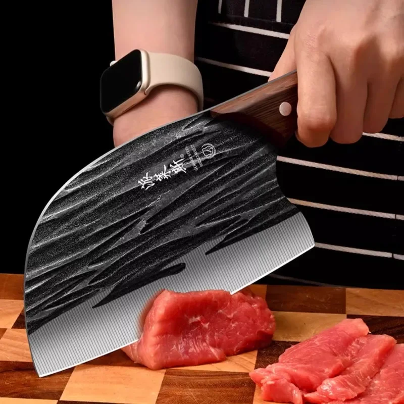 [COMPRE 1 E LEVE 2] Cutelo Japonês Kurohana™ Forjado à Mão em Aço Carbono Temperado / A Lâmina que Leva a Arte da Culinária a Sério!