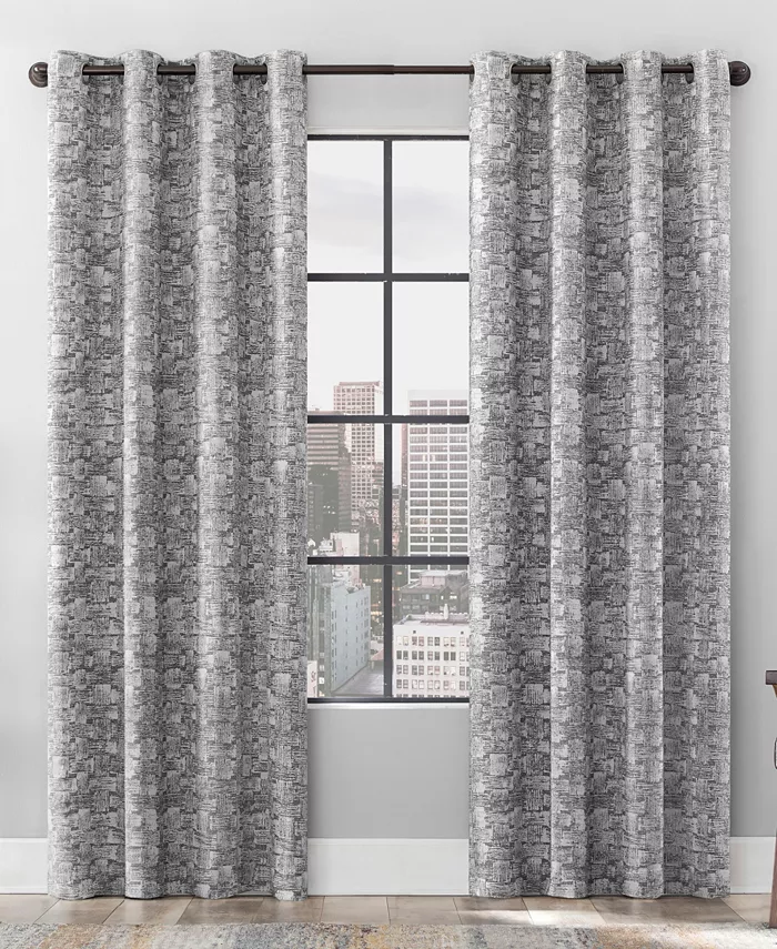 Scott Living Osaka Brushstroke Curtain Panel Collection