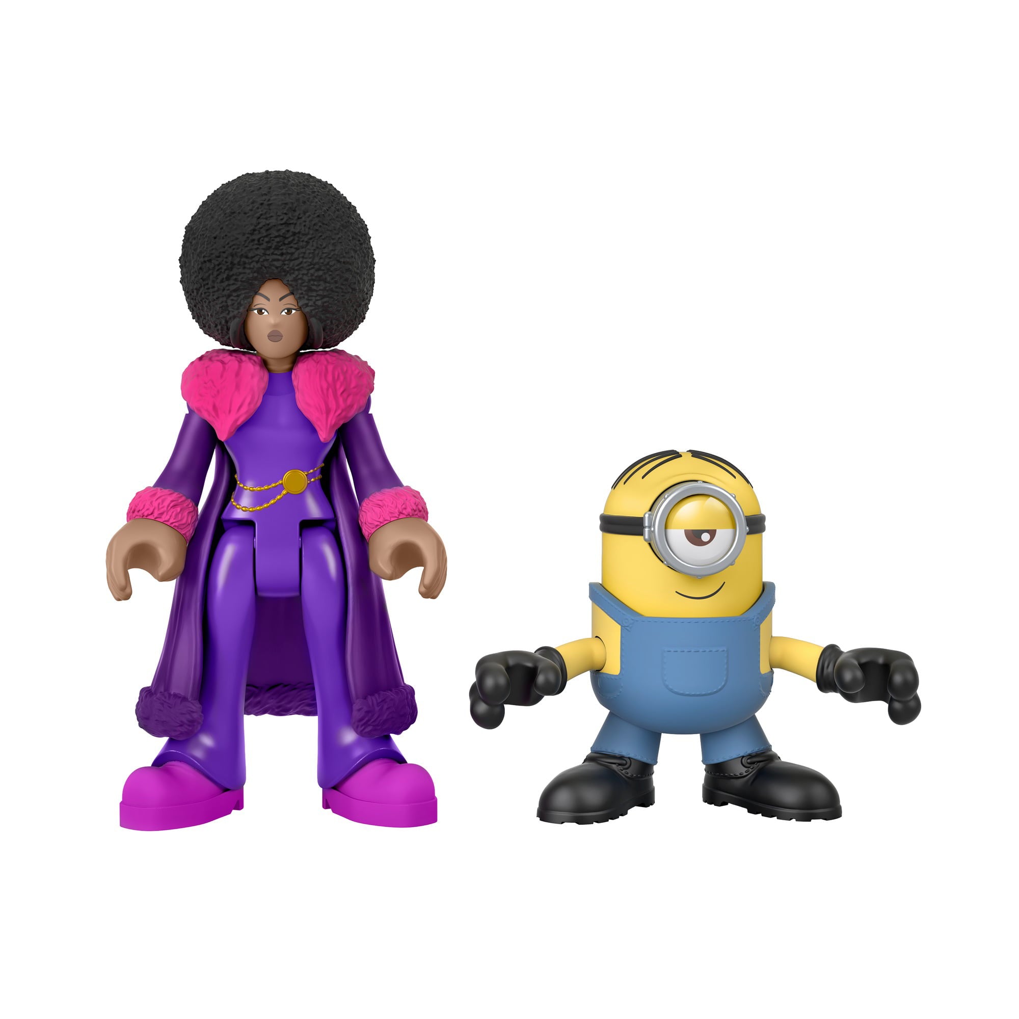Imaginext Minions The Rise of Gru Stuart and Belle Bottom Figure Set