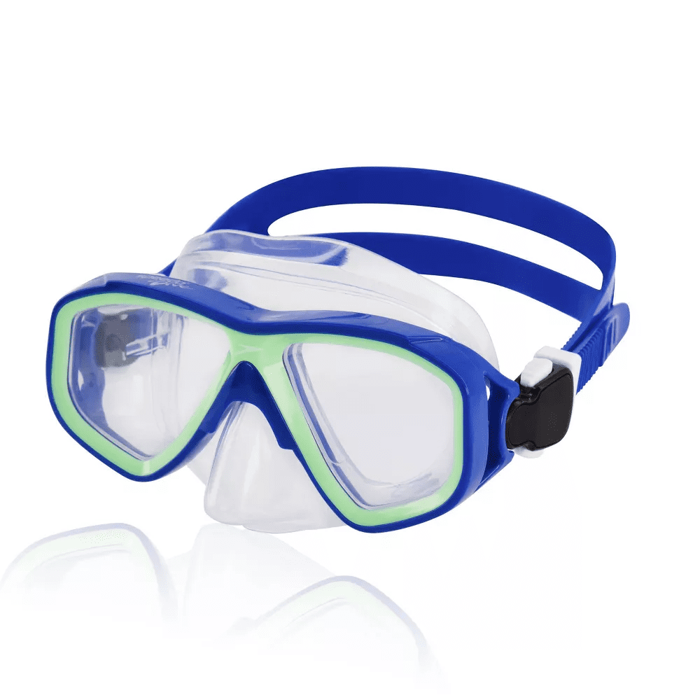 Speedo Kids' Surf Gazer Mask - Blazing Paradise Green/Clear