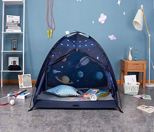Gentle Monster Play Tent for Kids, Space World Tent, Pop Up Tent for Boy?s Gift, Toddlers Universe Playhouse Tents Suitable for Indoor or Outdoor Use - 47" x 47" x 43" Large