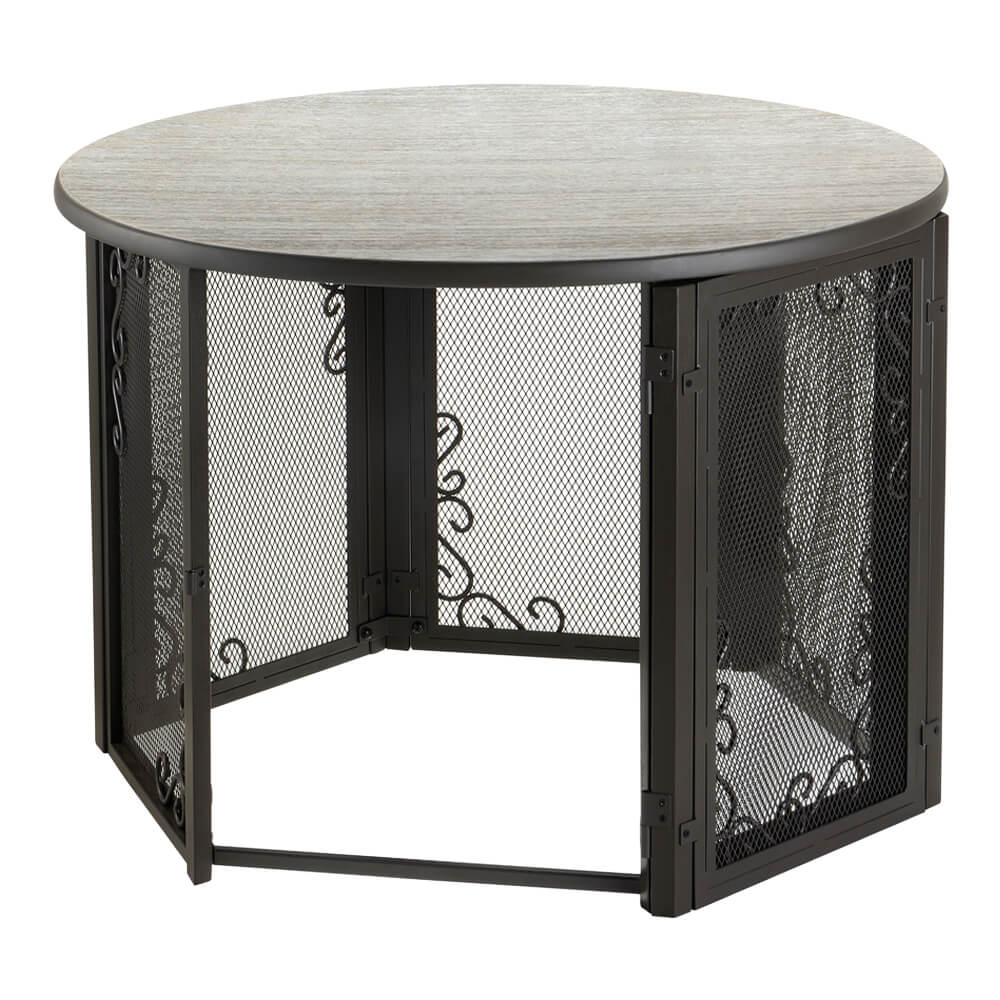Richell 80012 Richell Accent Table Pet Crate Medium
