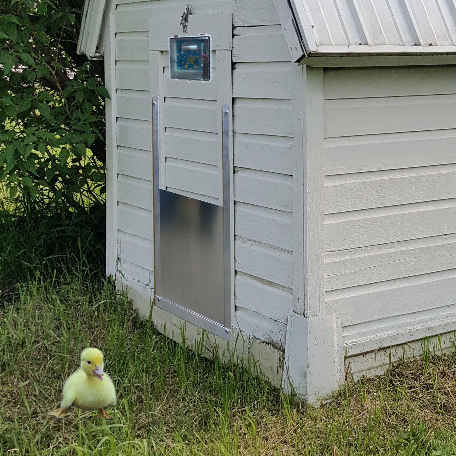 Rural365 Automatic Chicken Coop Door Electric Opener Panel with Adjustable Timer