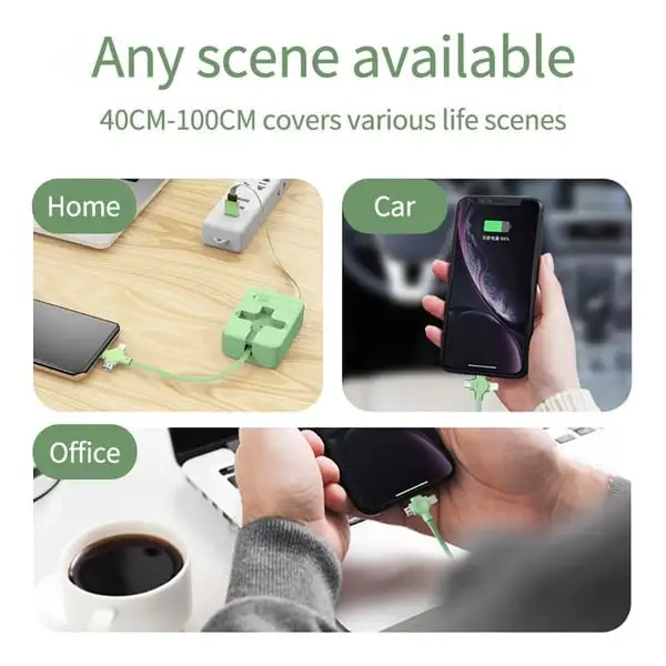 ⏰  PROMOTION SALE 47% OFF🔥3 in 1 Rechargeable USB Fast Charging C