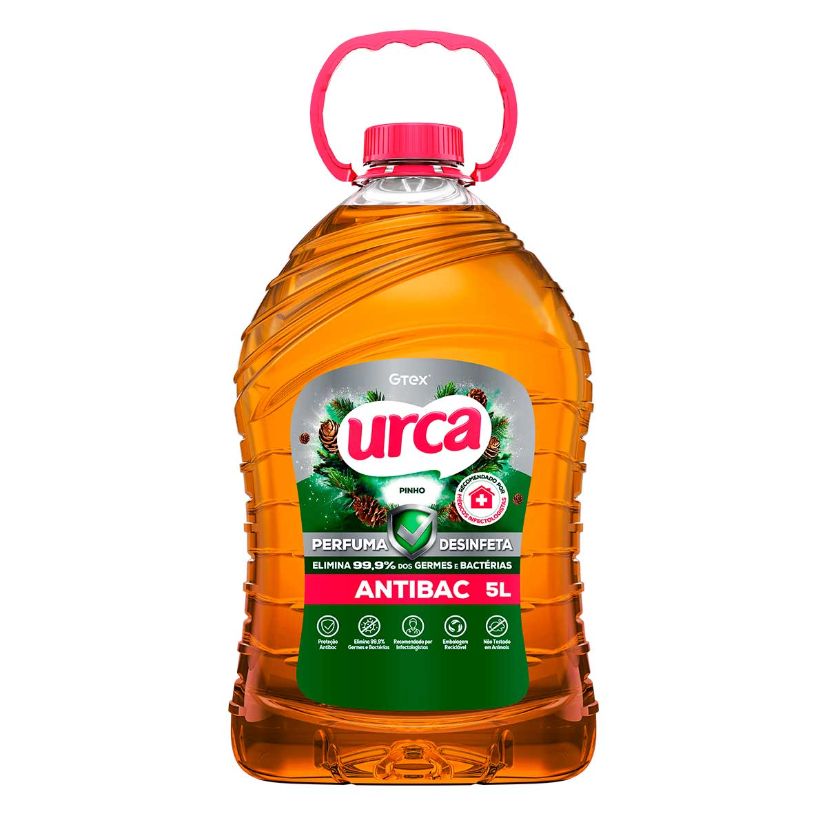 Desinfetante Antibacteriano Urca Pinho 5L