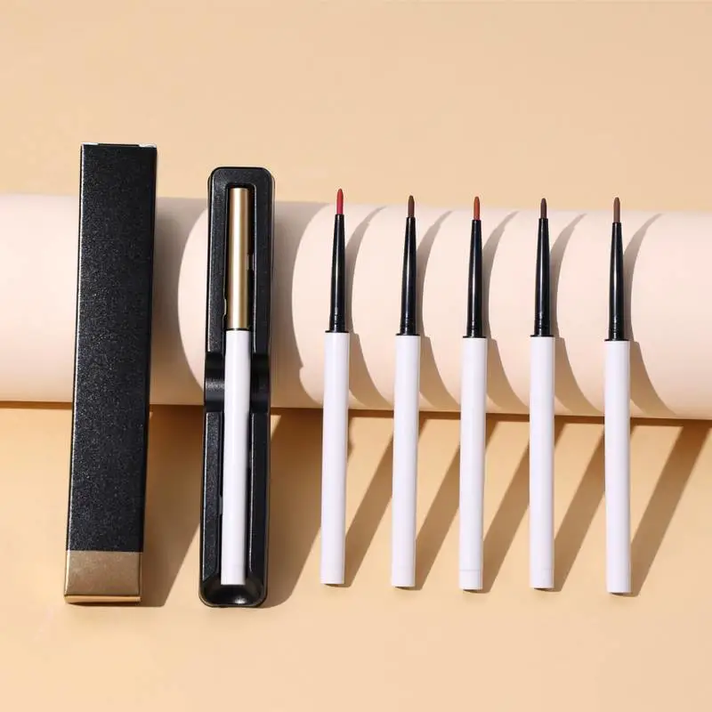 7 color Custom Private Label Makeup Automatic Gel eye Pencil