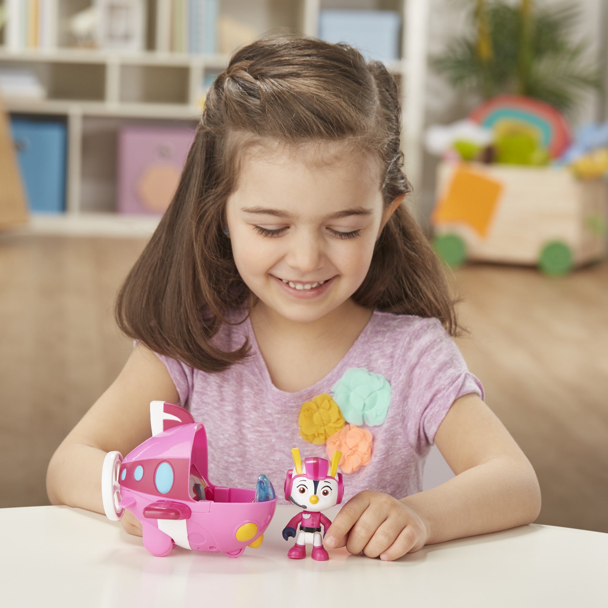 Top Wing Penny figure and vehicle