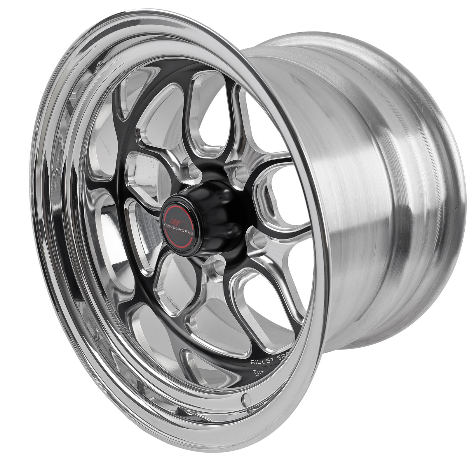 Billet Specialties BRS025106155N Billet Specialties Win Lite Black Anodized Wheels