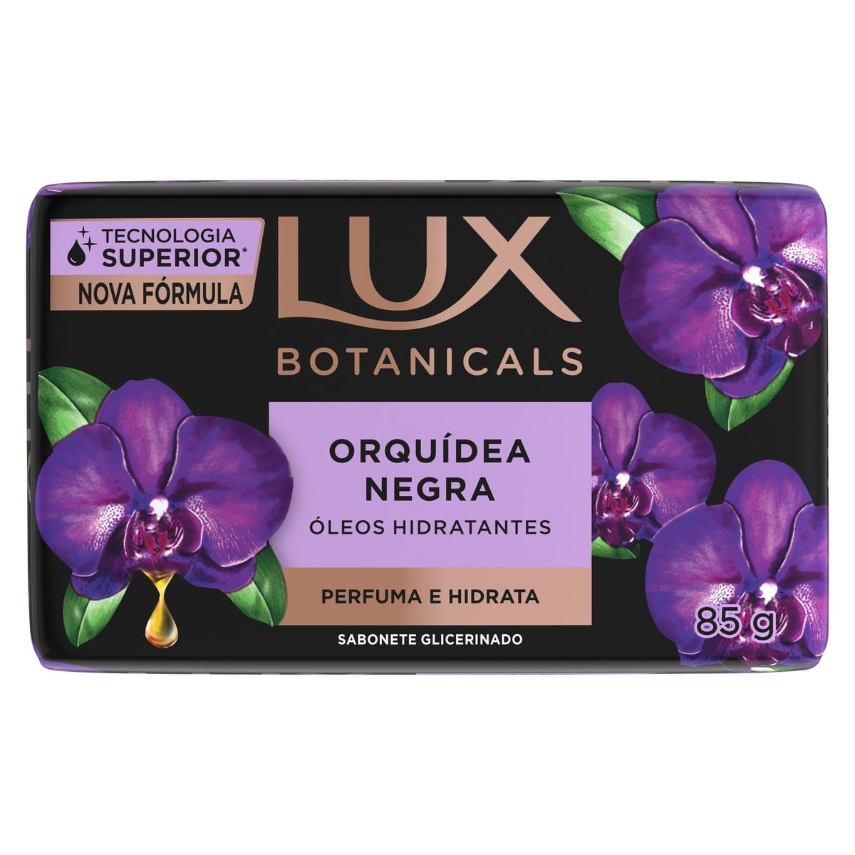 Sabonete em Barra Lux Botanicals Orquidea Negra 85g