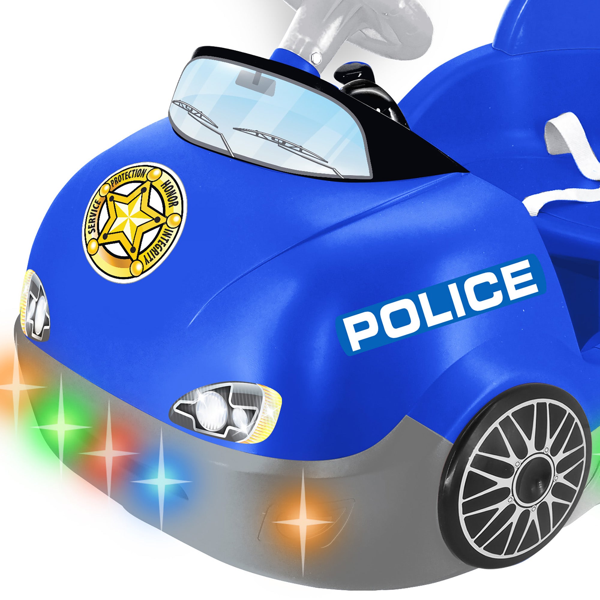 Kiddieland: Car - Police - Baby Toddler 18-36 Months， Light and Sound. Includes Parents' RC