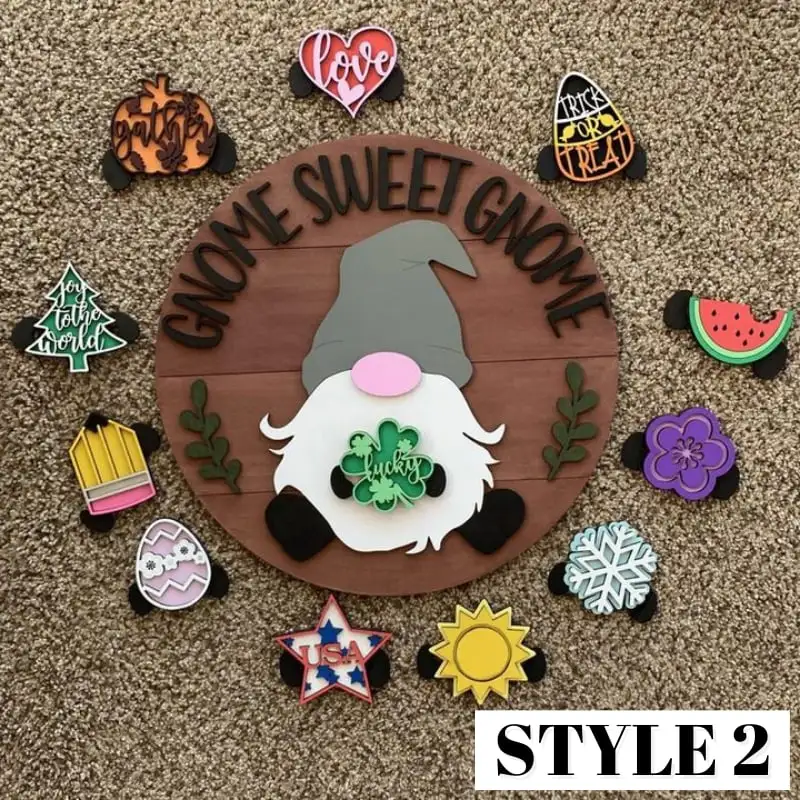 🔥 BIG SALE - 49% OFF🔥🔥 🎉-Cute 3D Seasonal Interchangeable