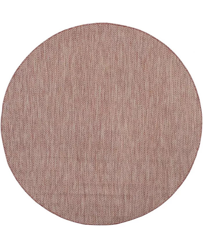 Safavieh Courtyard Red and Beige 6'7