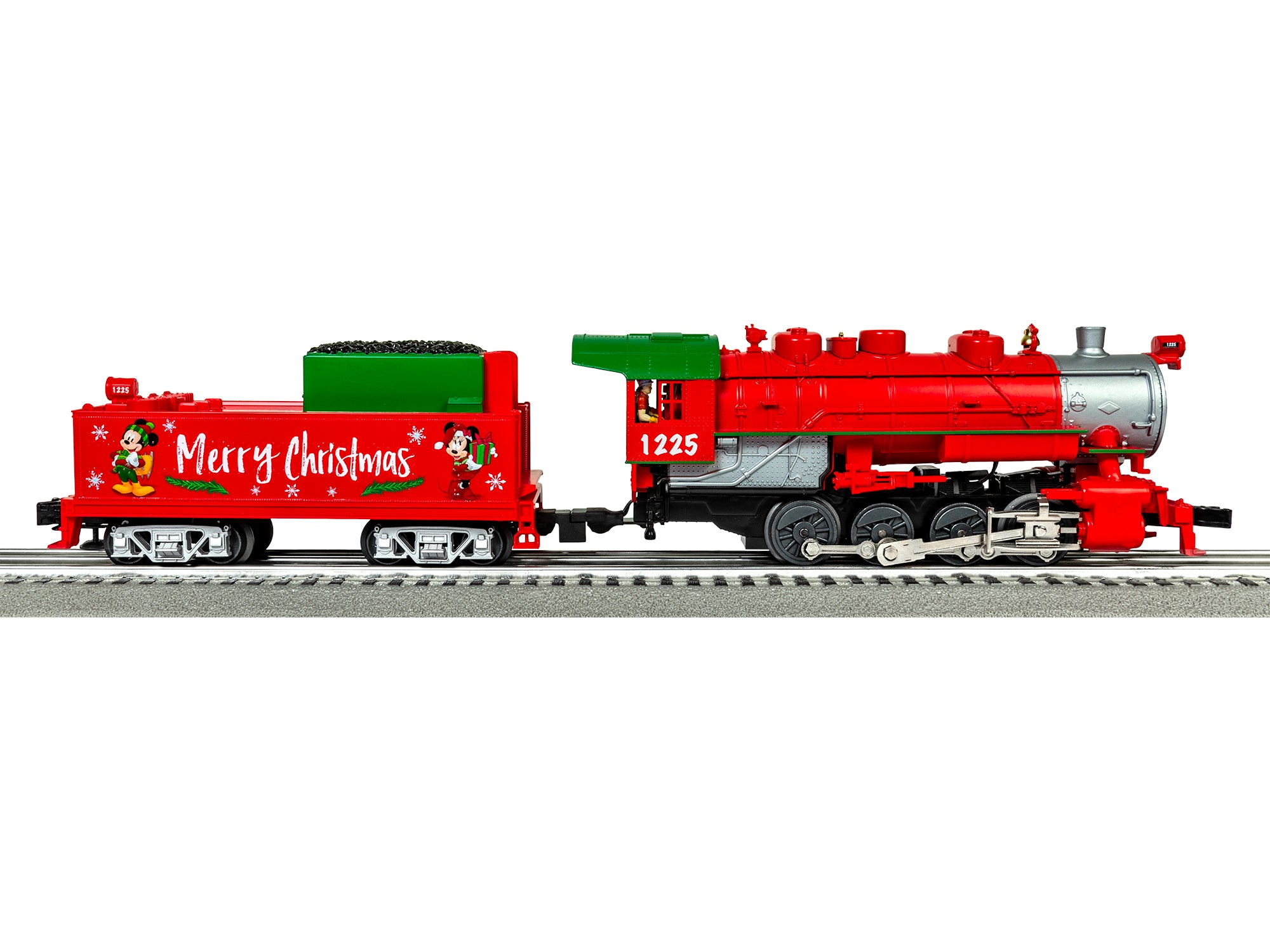 Lionel O Gauge Disney Christmas Electric Electric Train Set with Remote and Bluetooth Capability