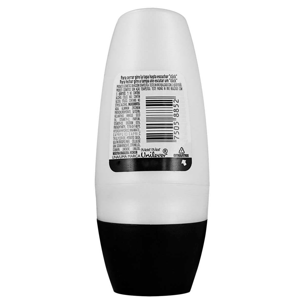 Desodorante Antitranspirante Rexona Masculino Roll On Antibacterial + Invisible 50ml