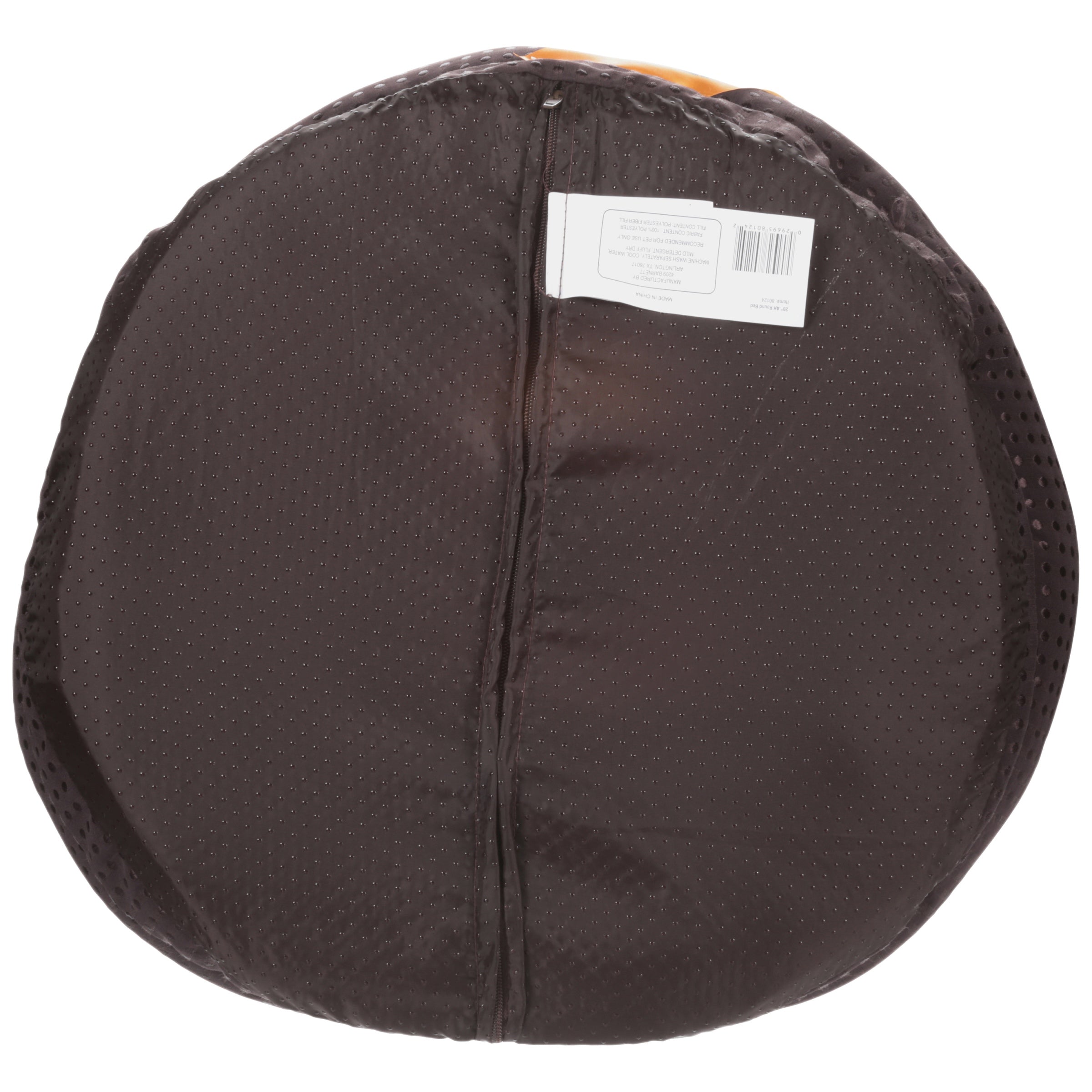 Arm and Hammer Structured Round Dog Bed， Assorted Colors， 20