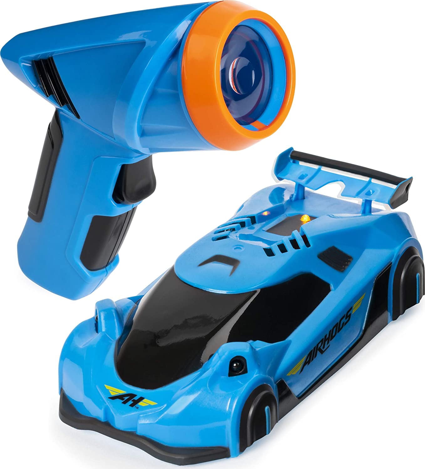Air Hogs， Zero Gravity Laser， Laser-Guided Real Wall Climbing Race Car， Blue