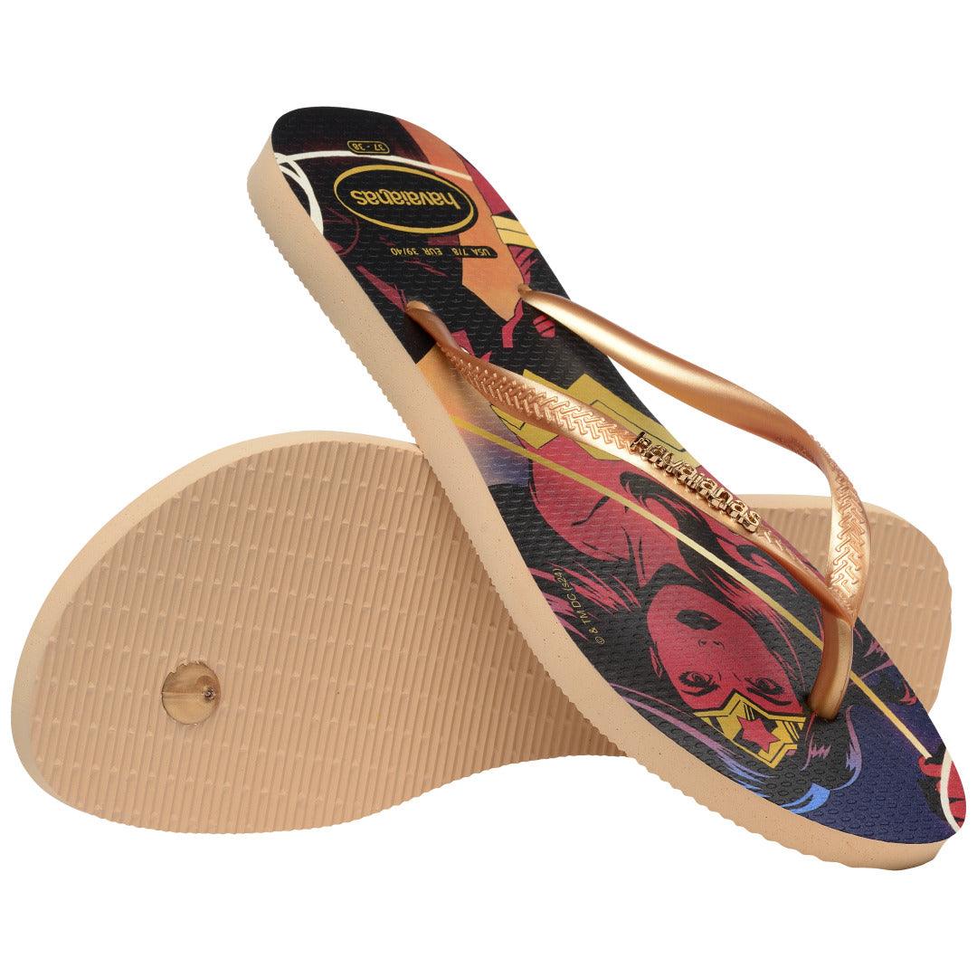 Chinelo Havaianas Slim Wonder Woman