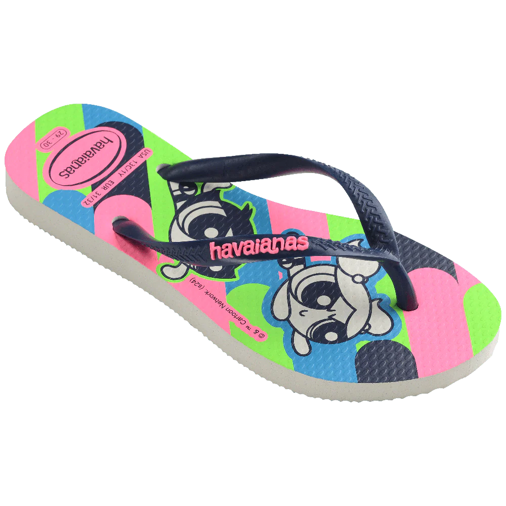 Chinelo Havaianas Infantil Slim Meninas Super Poderosas