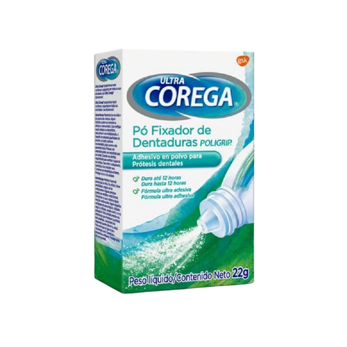 Po Fixador de Dentadura Corega Ultra 22 g