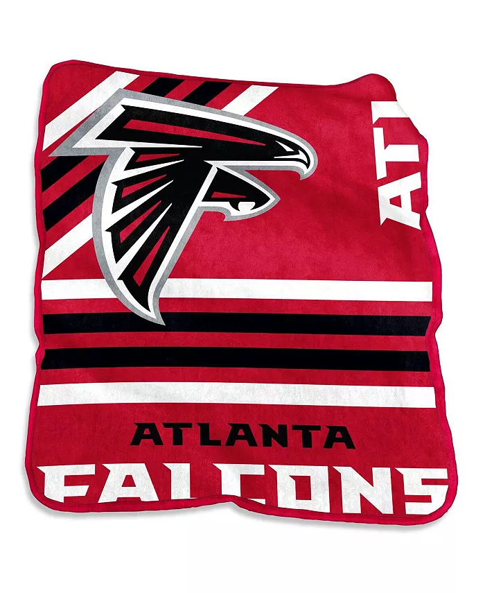 Logo Brands Atlanta Falcons 50'' x 60'' Plush Raschel Throw