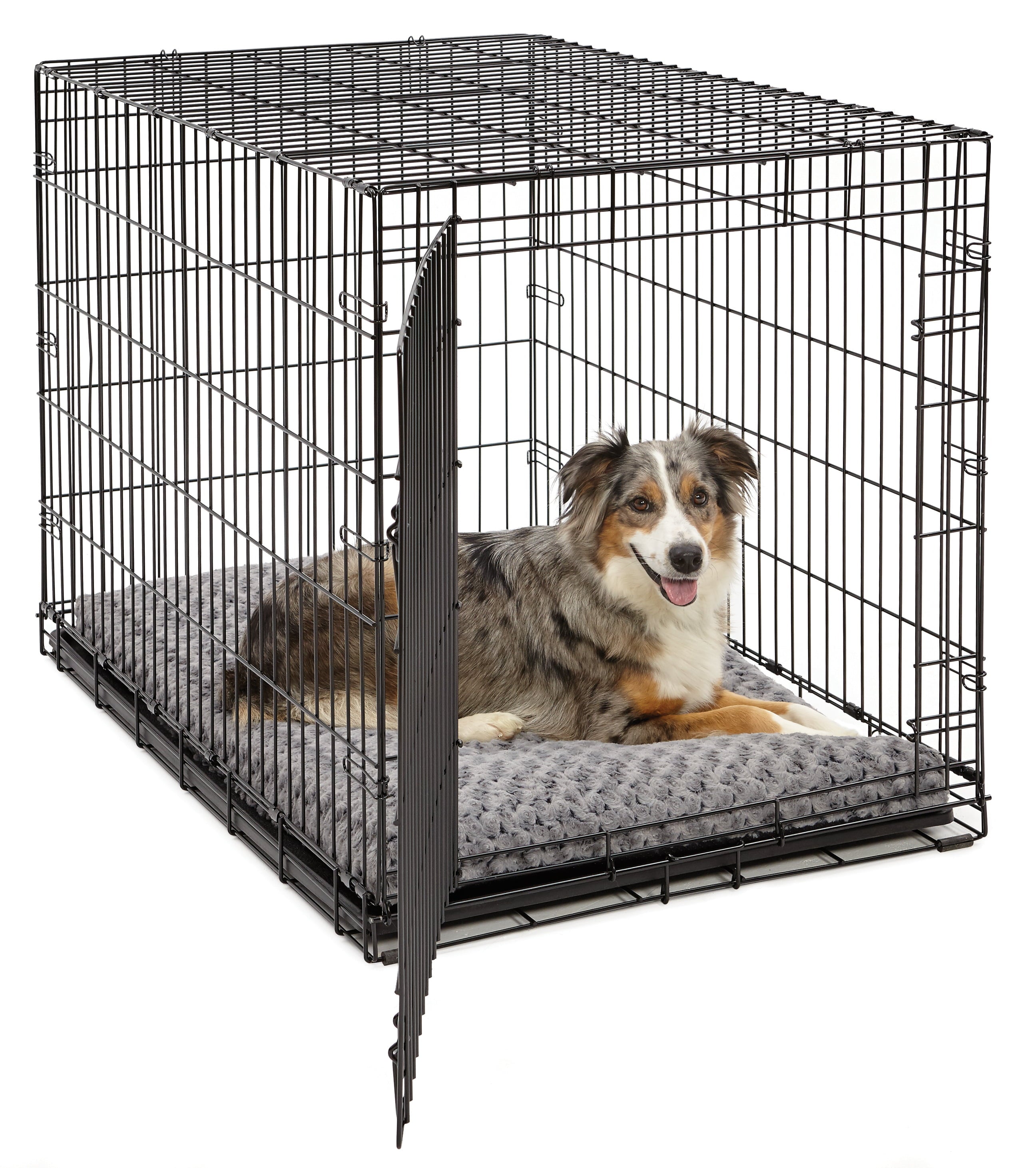 MidWest Quiet Time Dog Bed and Crate Mat， Deluxe Ombre Swirl， 42