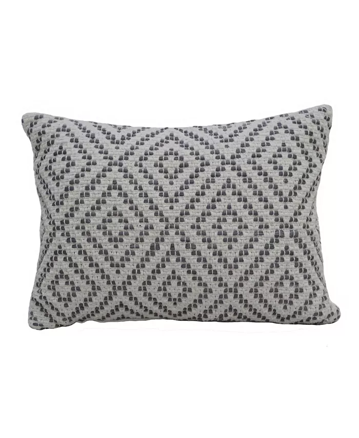 Vibhsa Chicos Home Hand-wovenTexturedCottonDecorative Pillow Cover， 14