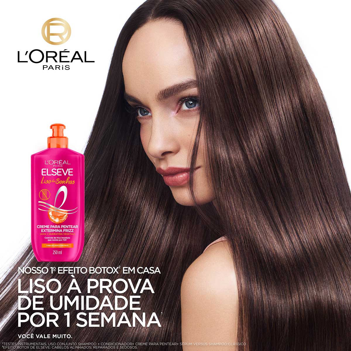 Creme para Pentear Elseve Liso dos Sonhos 250ml