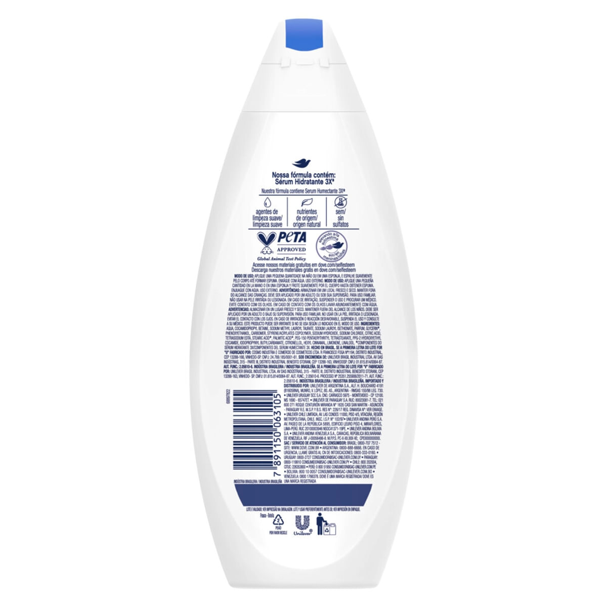 Sabonete Liquido Dove Nutricao profunda 250ml