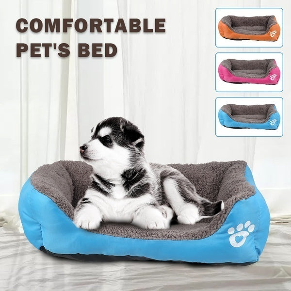 Everso Square Cotton Nest Moisture-Proof Dirty-Proof Warm Dog Kennel Pad