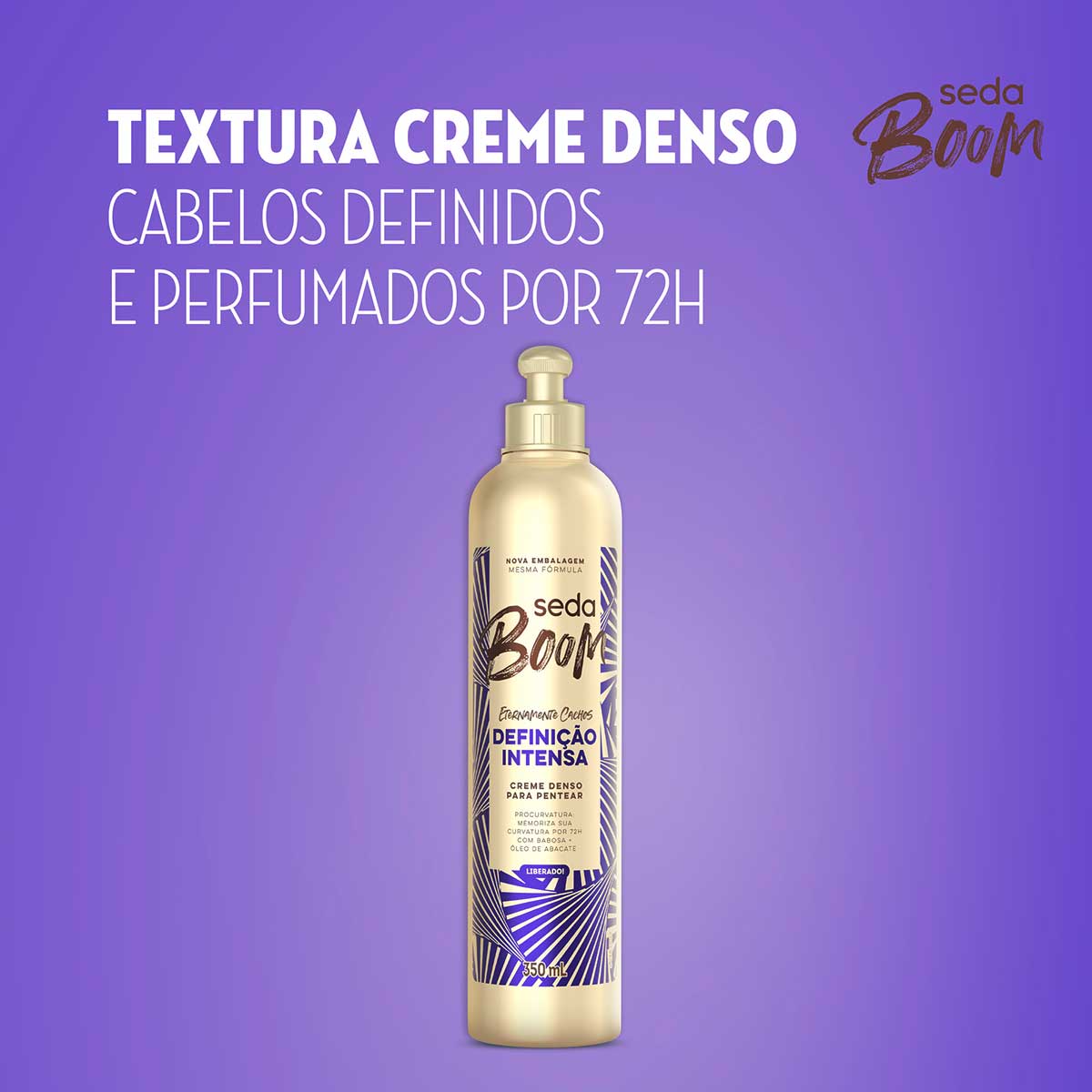 Creme de Pentear Seda Boom Definicao Intensa 350ml