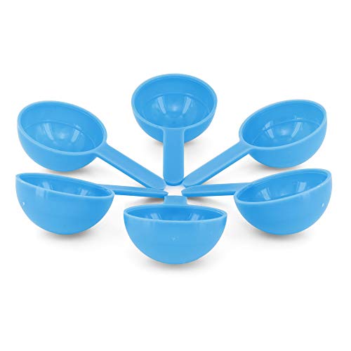 Srenta Small Sand Scoop Plastic Shovels Toy, Plastic Rounded Scoop Sand Shovels for Kids, Pack of 36