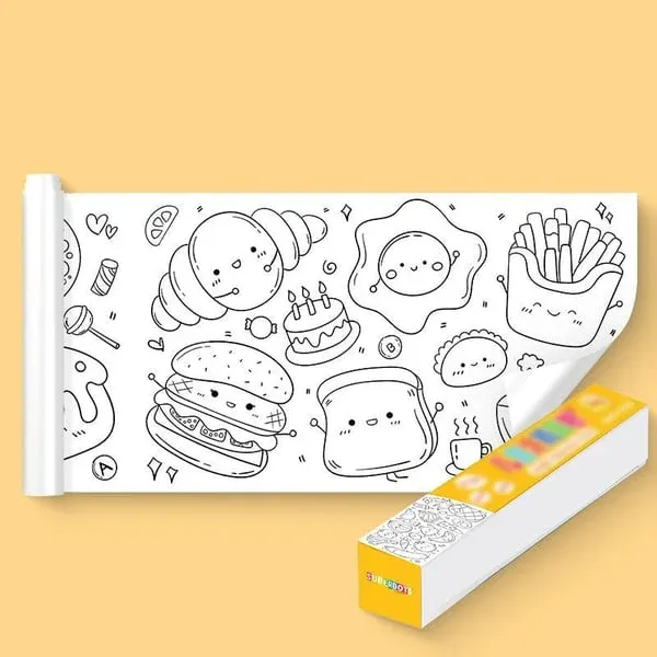 (🔥  Promotion 48% OFF)🔥🔥 Children's Drawing Roll - BUY 3 GET