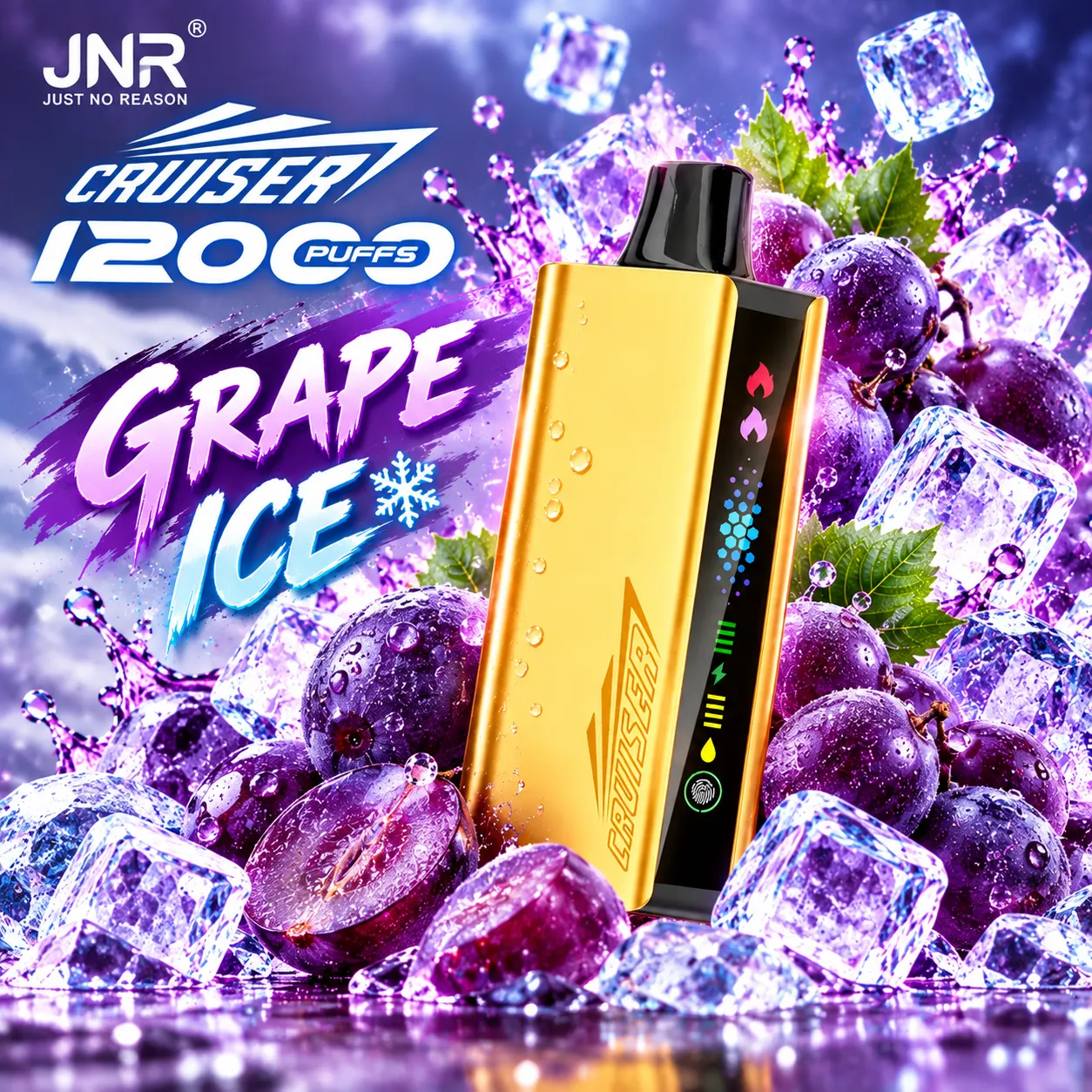 ✨ JNR Cruiser 12000 Puffs – 💛 | 📦 Australian Local Stock · 🚚 Fast Dispatch
