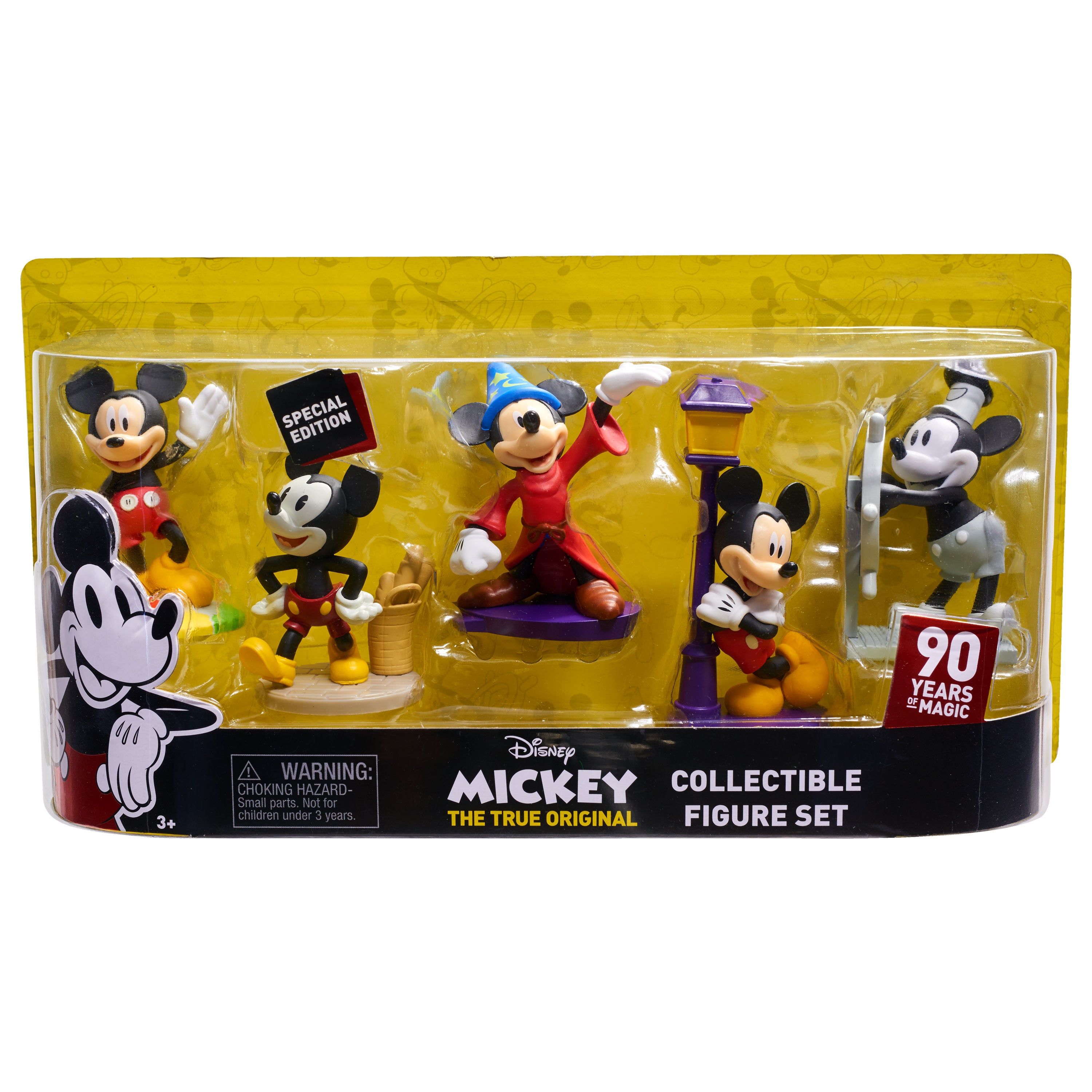 Mickey Mouse 90th Anniversary 5-Piece Collectible Figure Set